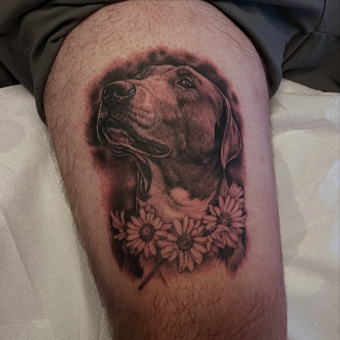 Tattoo by @adamhabecker — realism, black_and_grey