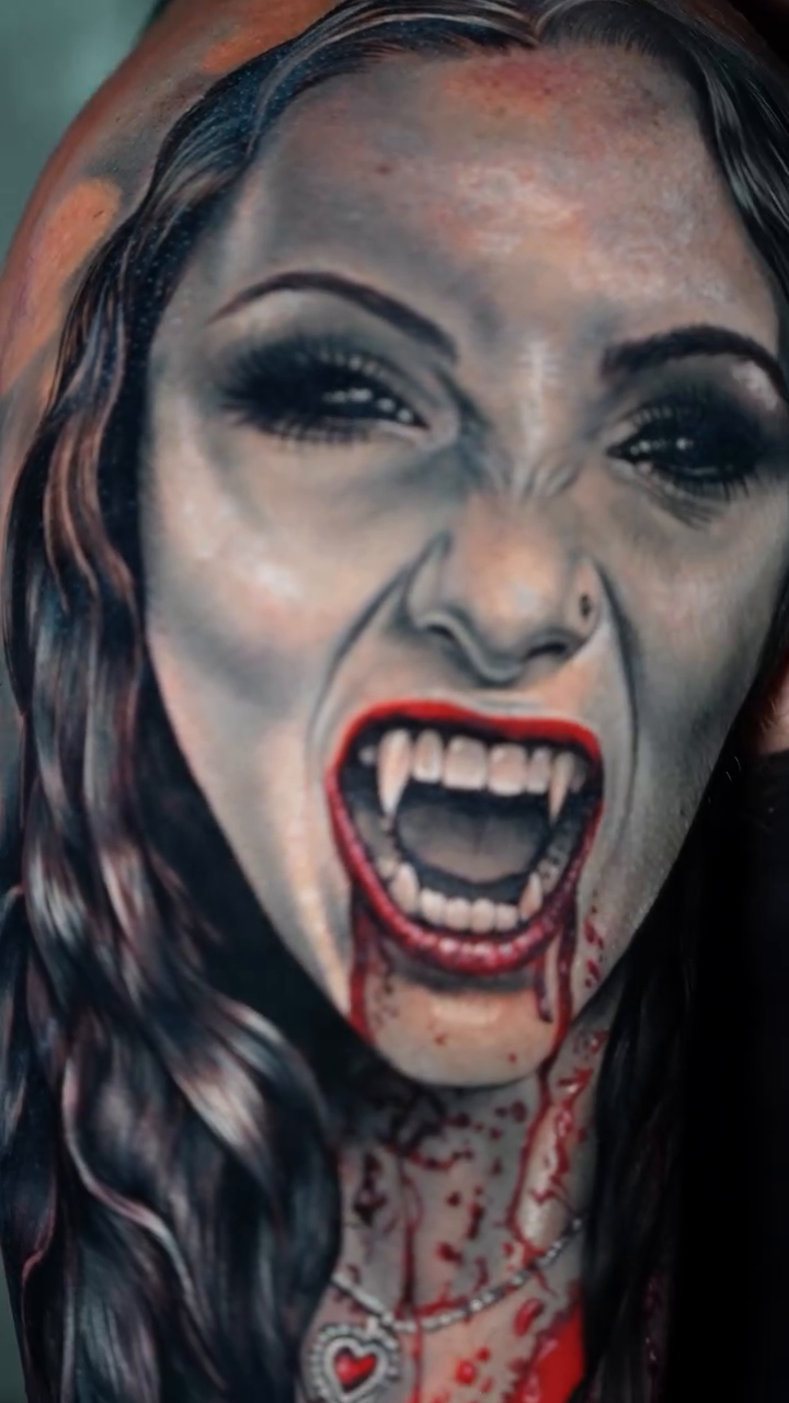 Tattoo by @j2k_tattoo_ — realism, dark_realism