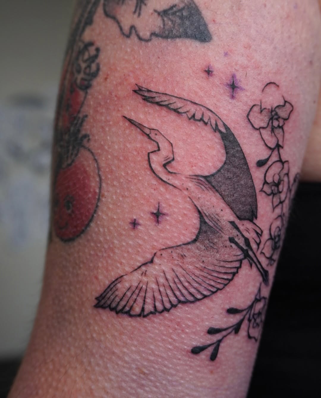 Tattoo by @scaredy.cat.tatts — fine_line, illustrative