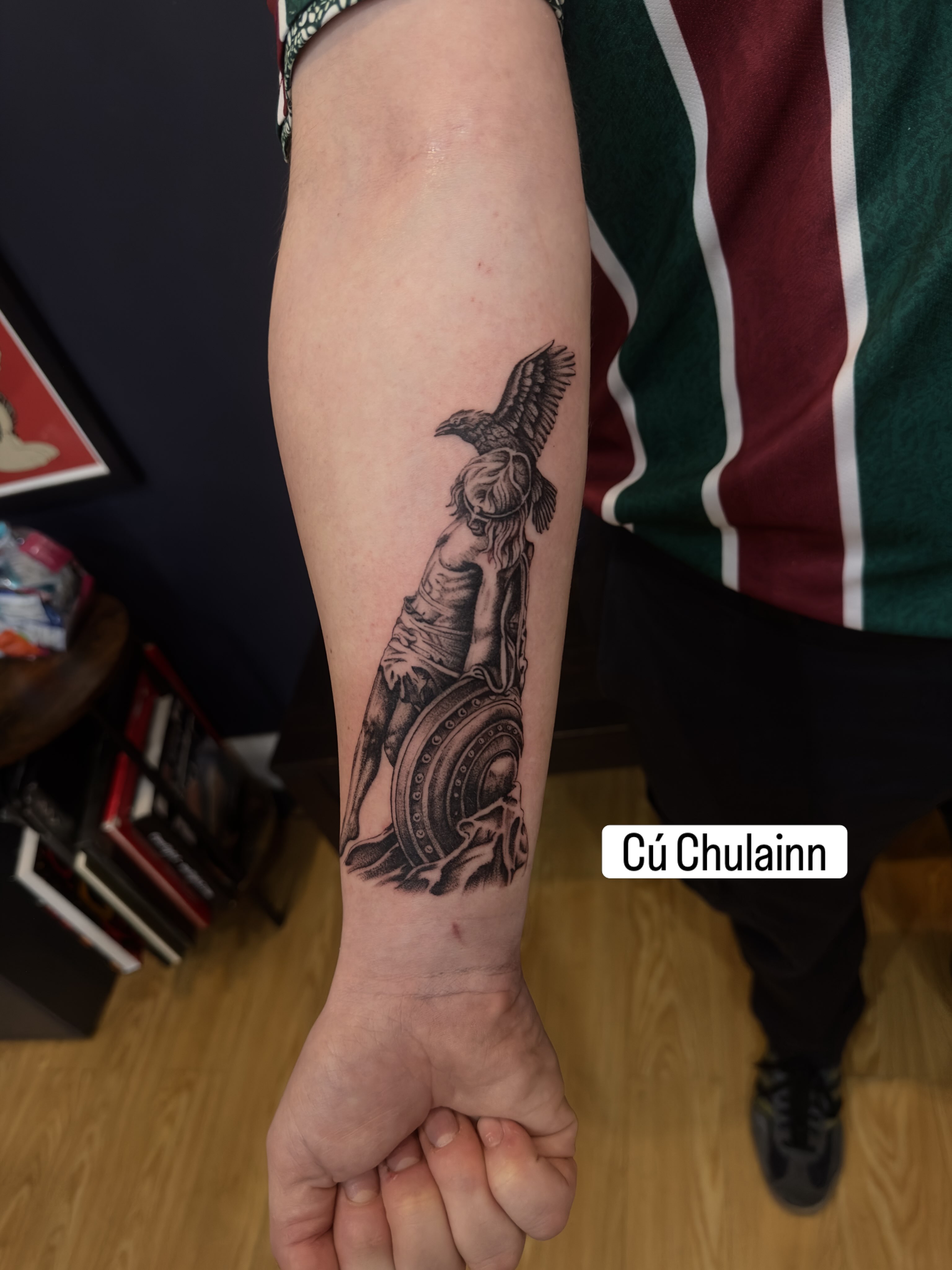 Tattoo by @irishmatt_tattoo — realism, black_and_grey
