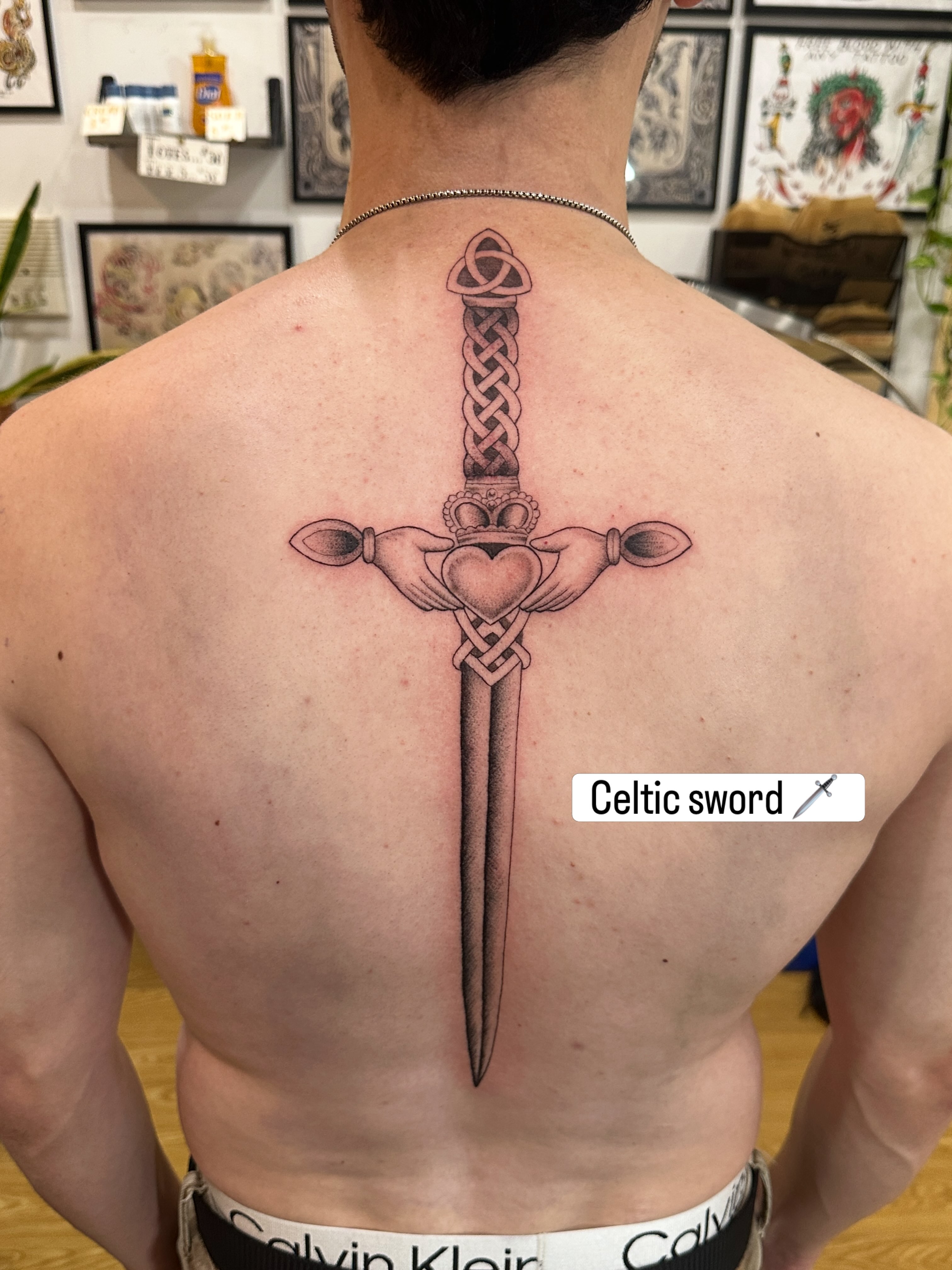 Tattoo by @irishmatt_tattoo — black_and_grey, ornamental