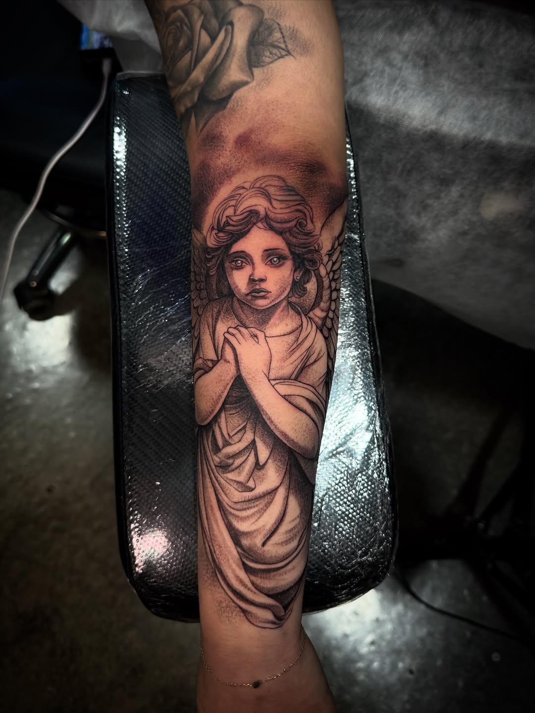 Tattoo by @lujanink — realism, black_and_grey