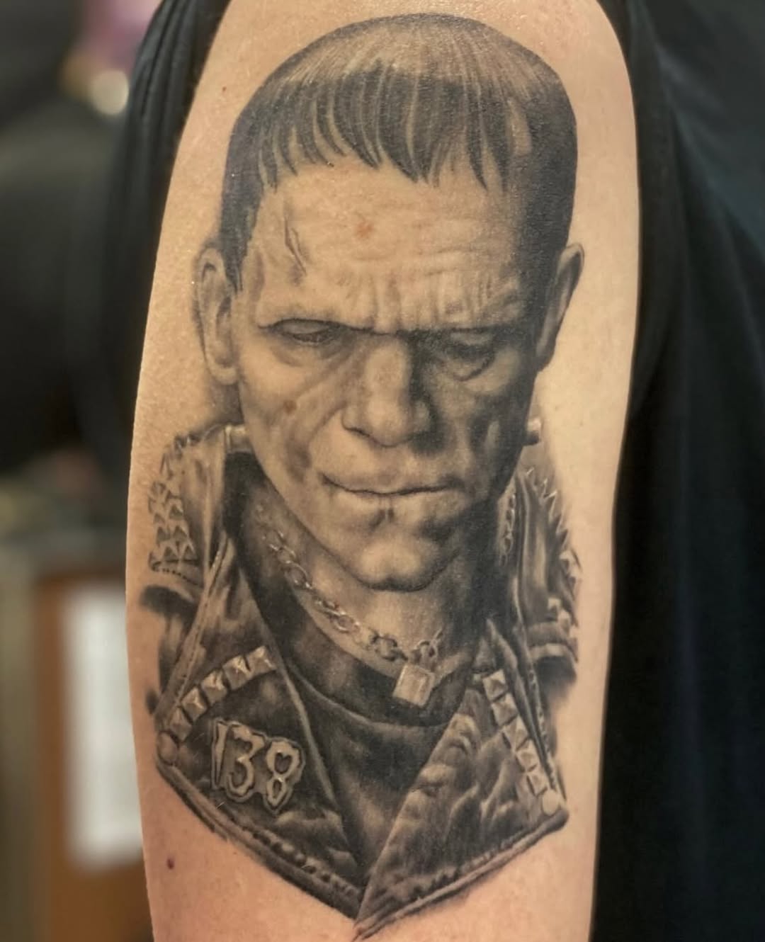 Tattoo by @justalantattoos — realism, black_and_grey