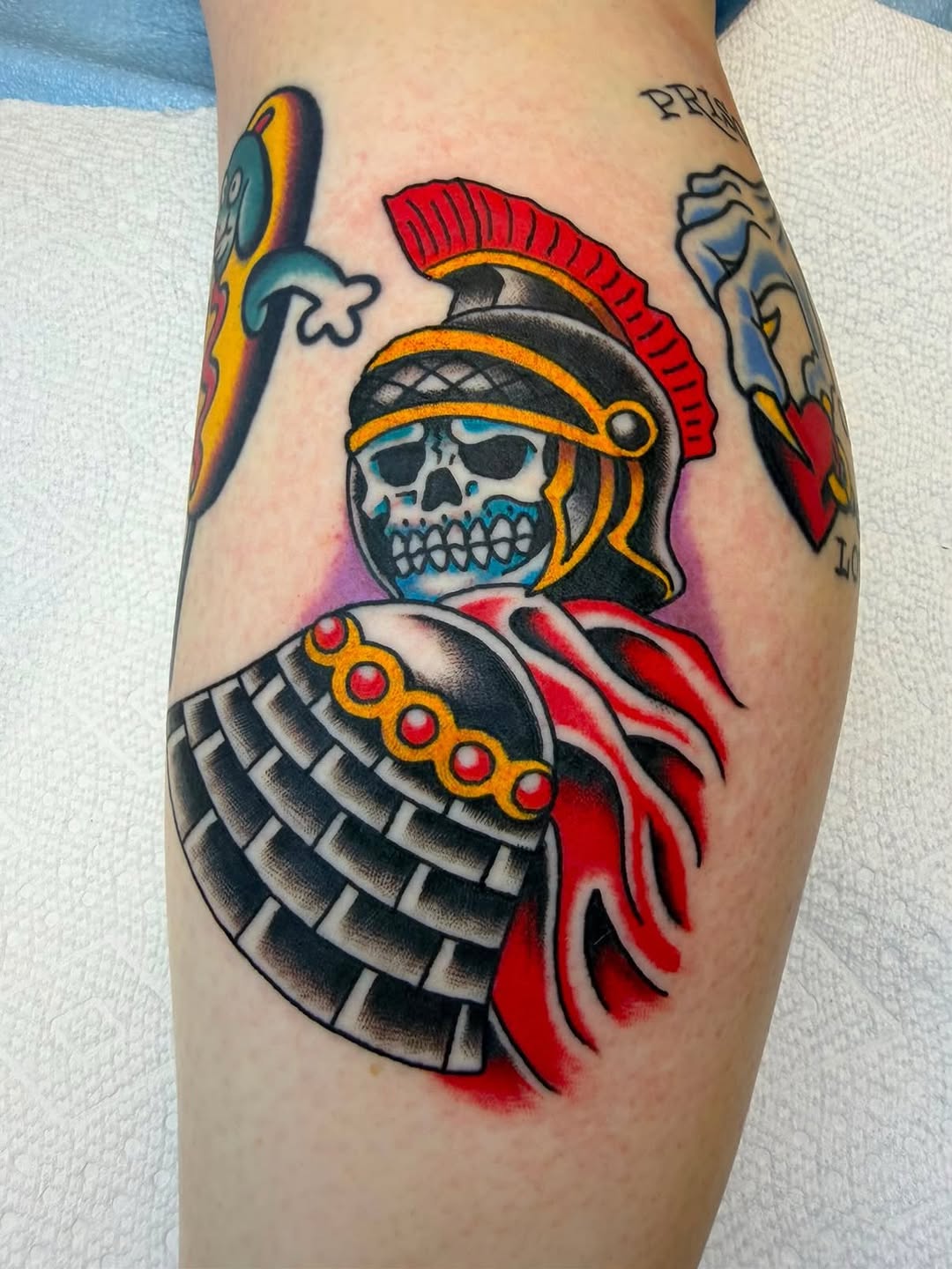Tattoo by @tattooskii — american_traditional, black_and_grey