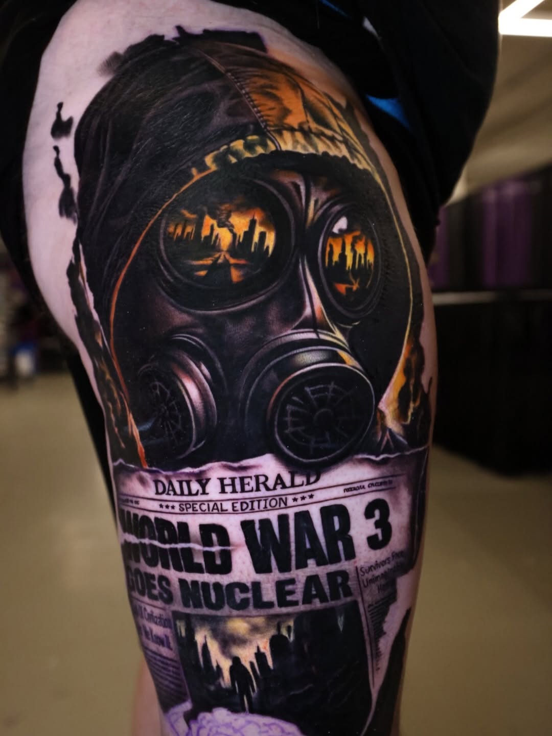 Tattoo by @inkedannarchy — realism, black_and_grey