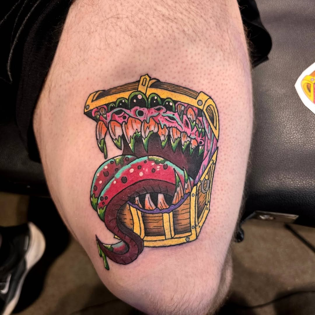 Tattoo by @klaatutattoo — new_school