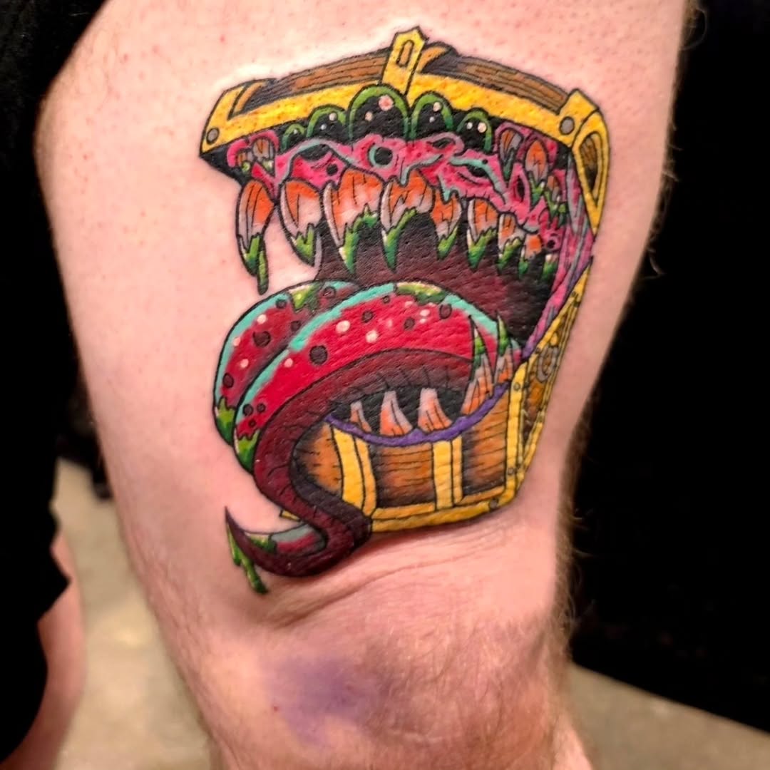 Tattoo by @klaatutattoo — new_school