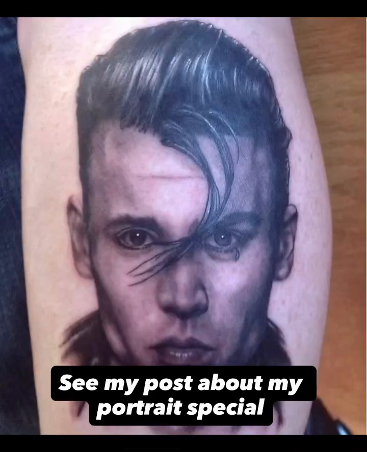 Tattoo by @justalantattoos — realism, black_and_grey