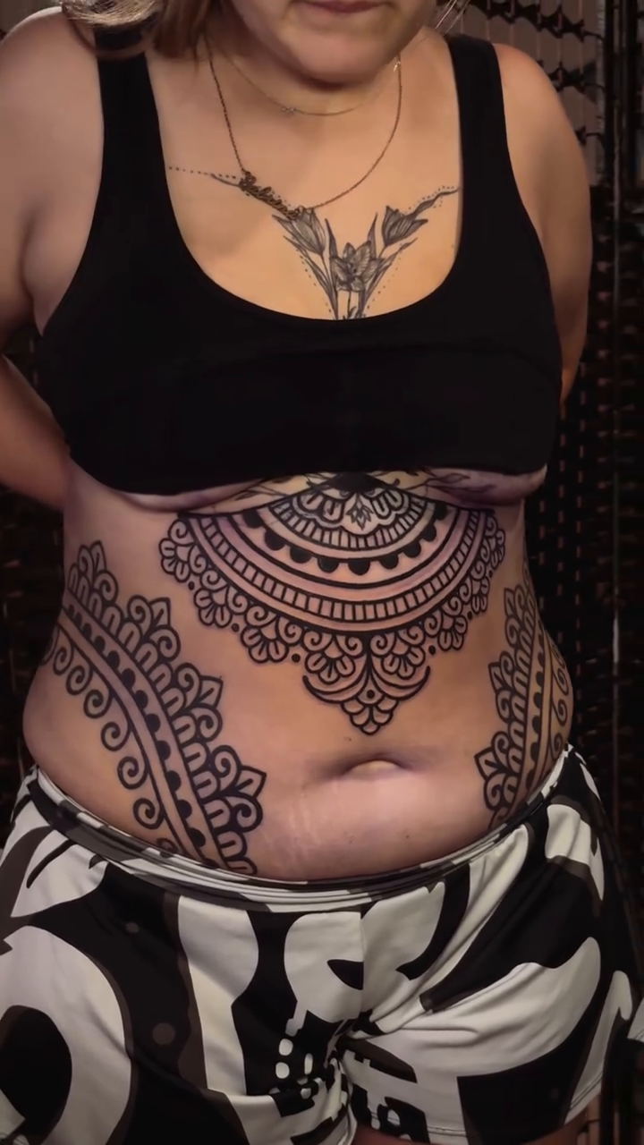 Tattoo by @joe.blackmamba — blackwork, ornamental