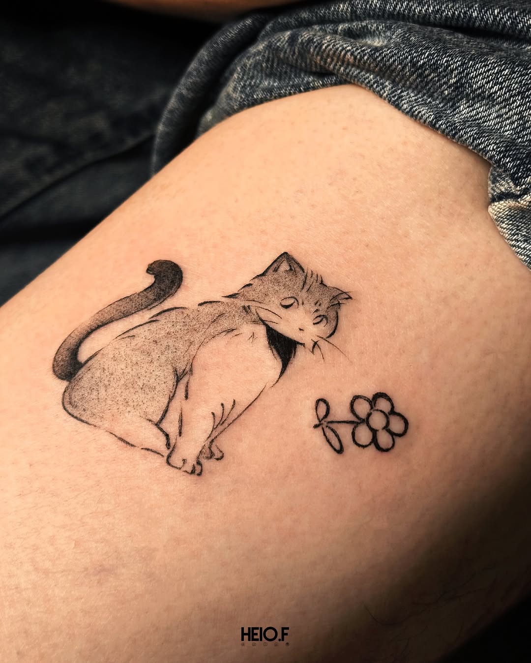 Tattoo by @heio.f — fine_line, illustrative