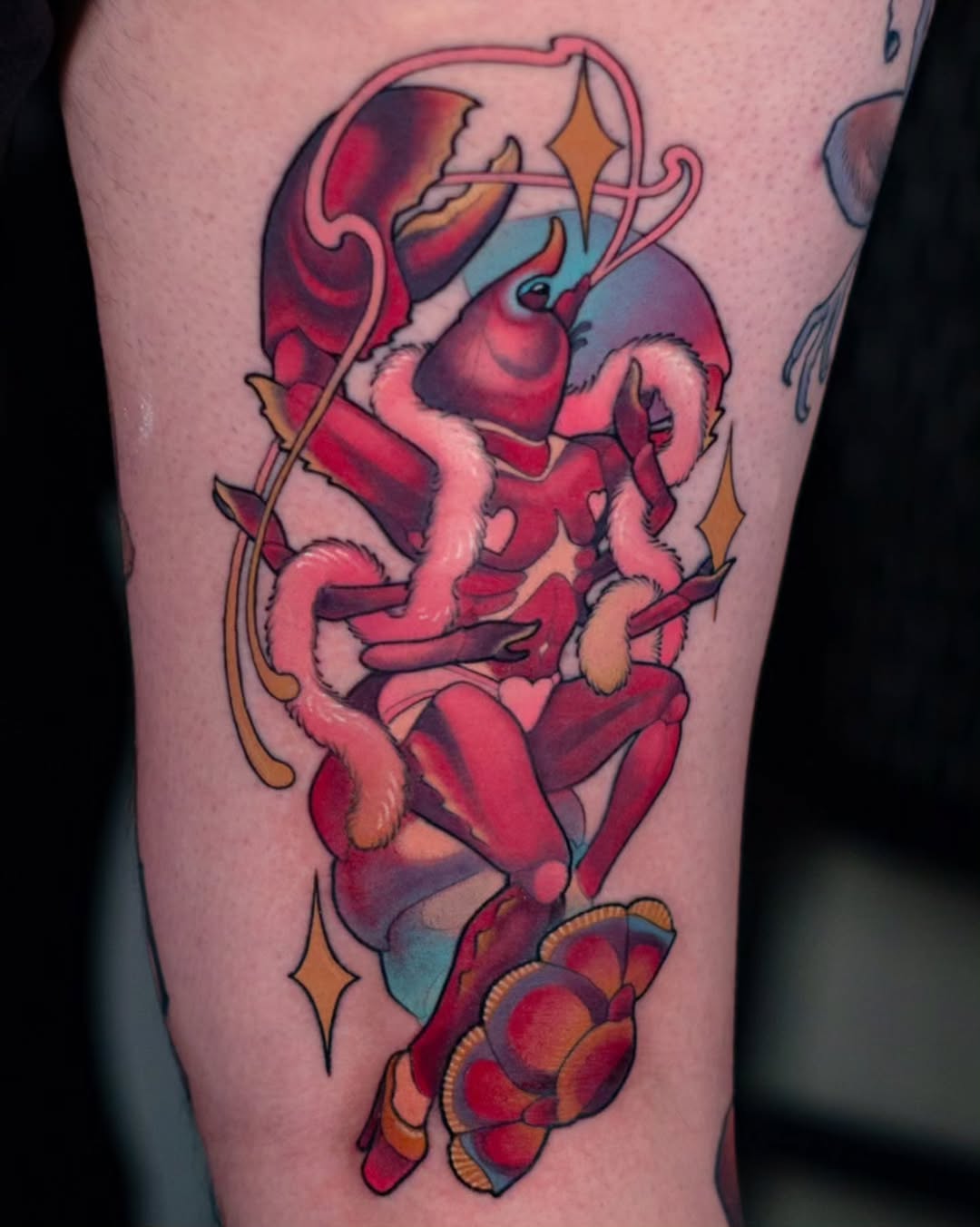Tattoo by @hannahsteeleart — new_school, neo_traditional