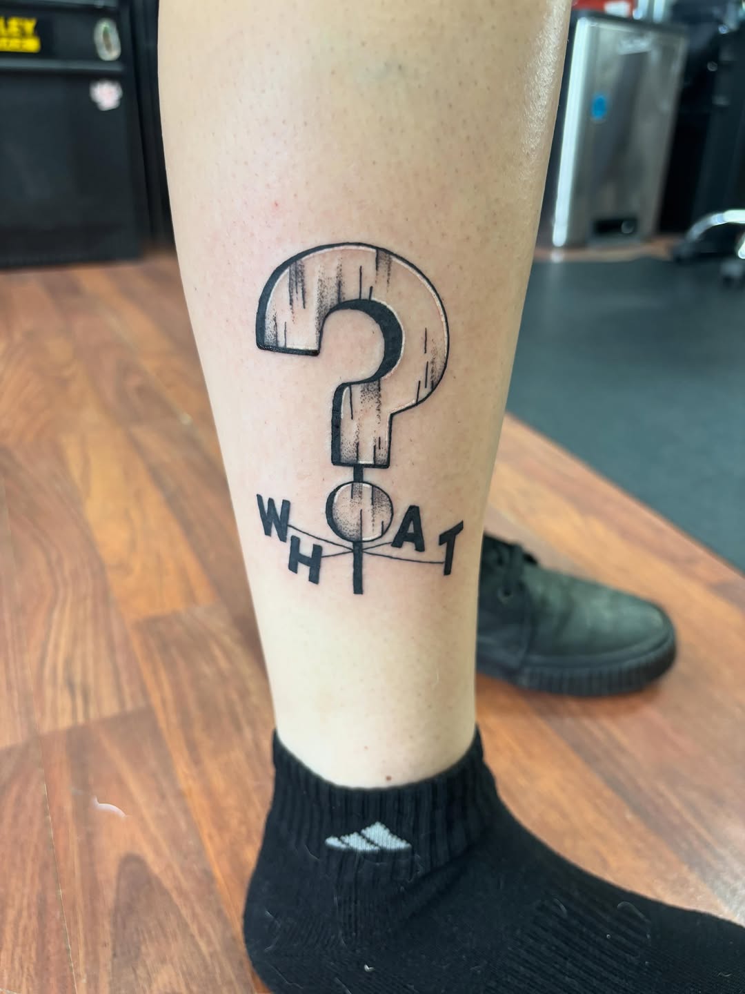 Tattoo by @tattoos_by_trav — lettering_script