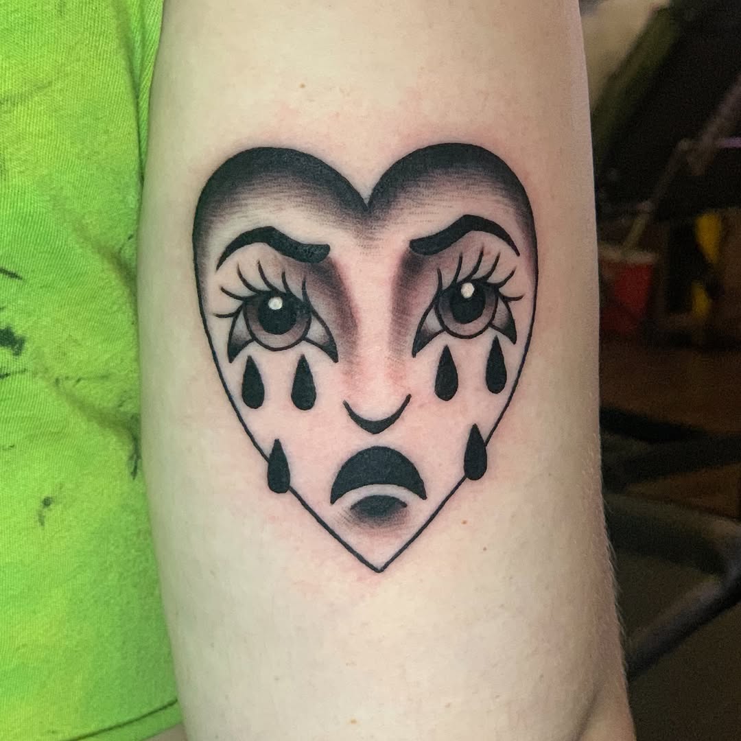 Tattoo by @tattoosbyolivia — american_traditional, black_and_grey