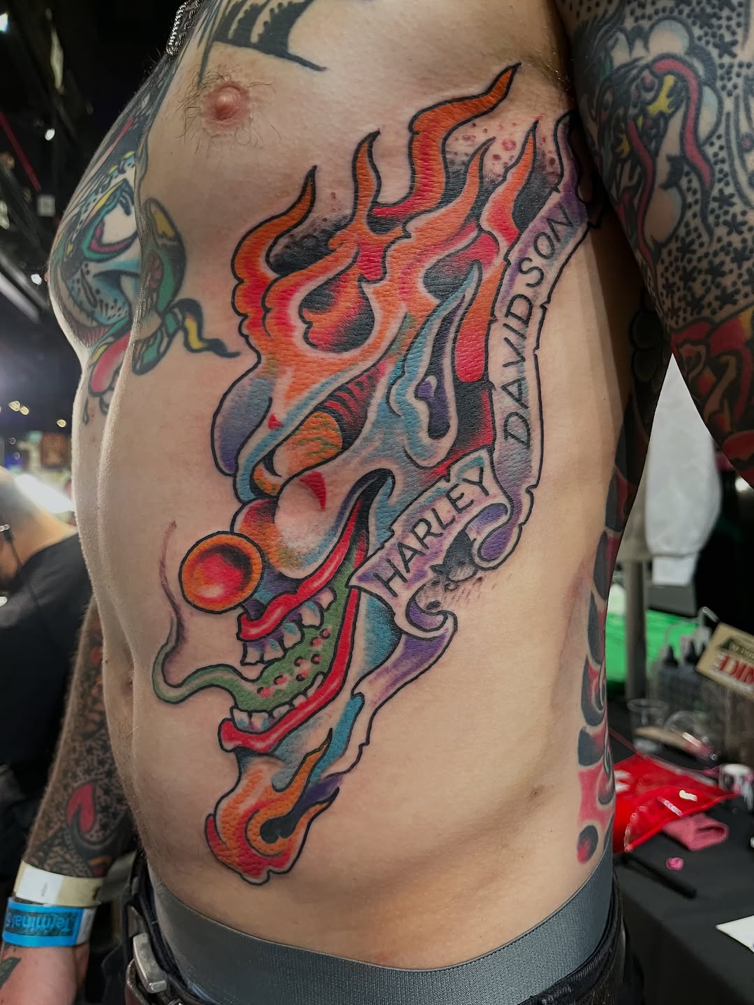 Tattoo by @chrisdkline — american_traditional, neo_traditional