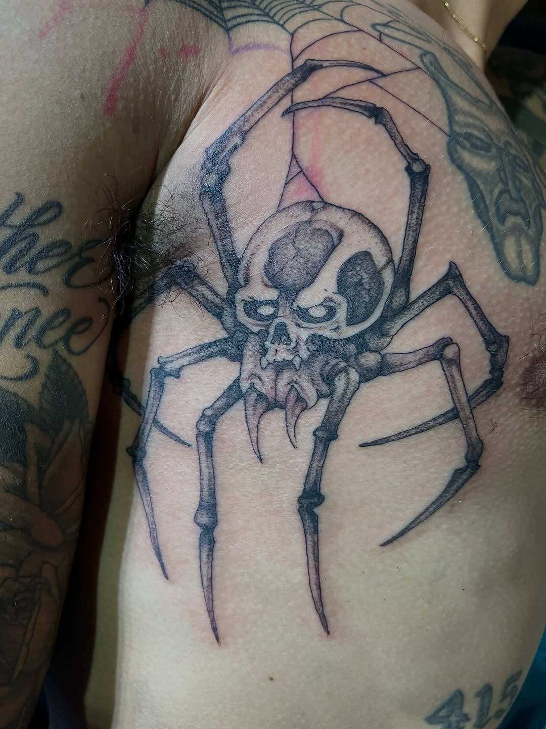 Tattoo by @chrisdkline — dark_realism, black_and_grey