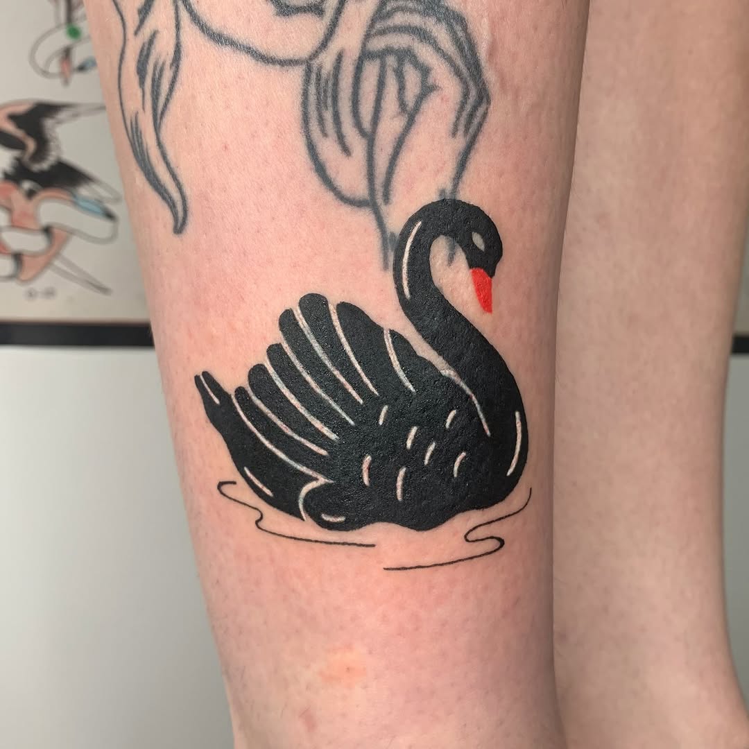 Tattoo by @bfrank.tattoo — blackwork
