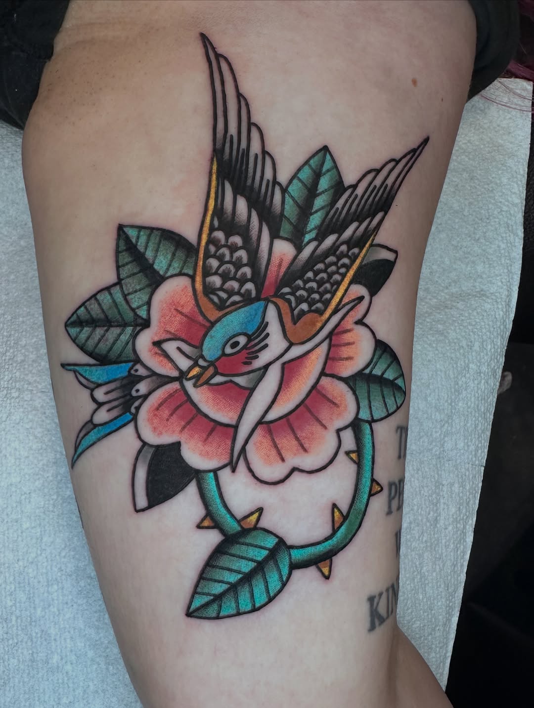 Tattoo by @toadtat2 — american_traditional