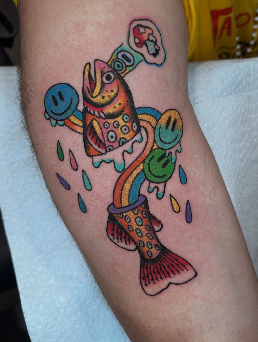 Tattoo by @toadtat2 — new_school