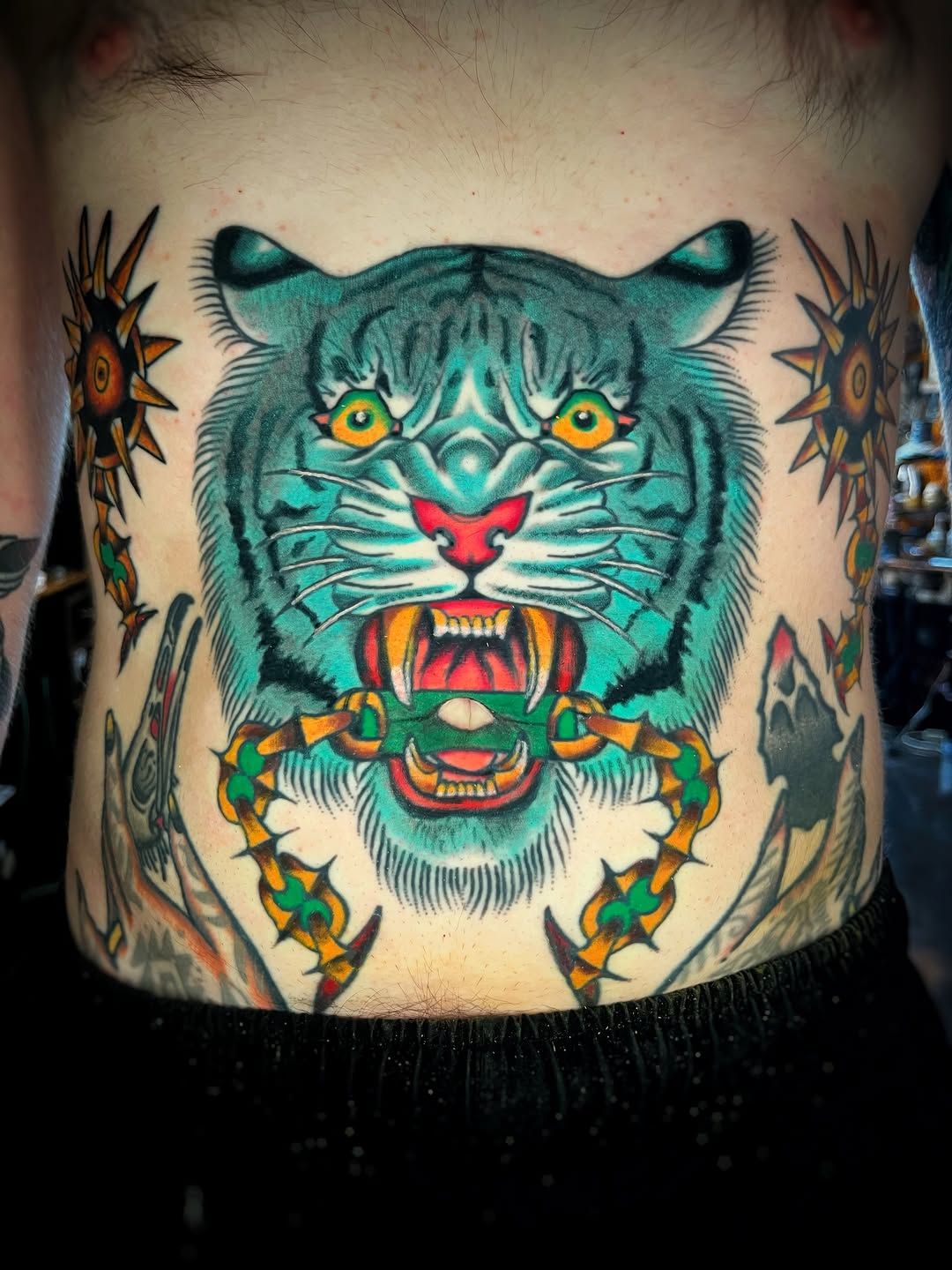 Tattoo by @gilly_gonzo — american_traditional, neo_traditional
