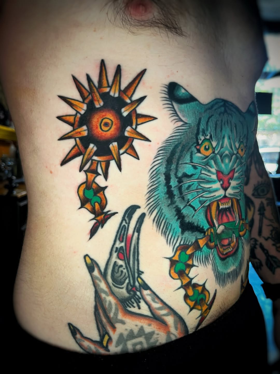 Tattoo by @gilly_gonzo — american_traditional, neo_traditional
