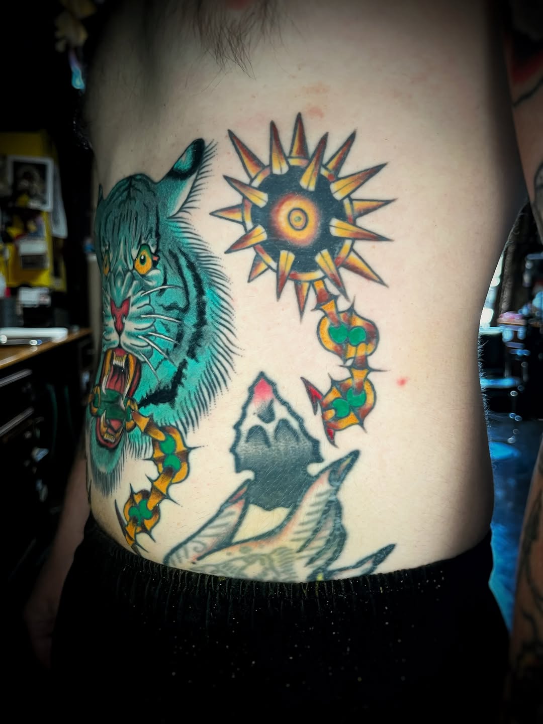 Tattoo by @gilly_gonzo — american_traditional, neo_traditional
