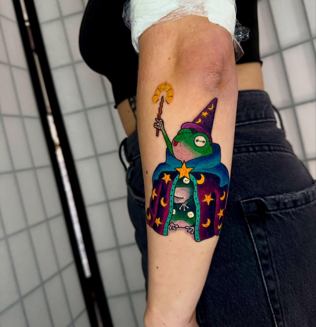 Tattoo by @foxx.teeth_ — new_school