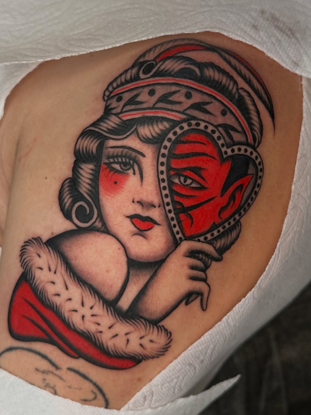 Tattoo by @charlie.rufino — american_traditional, neo_traditional