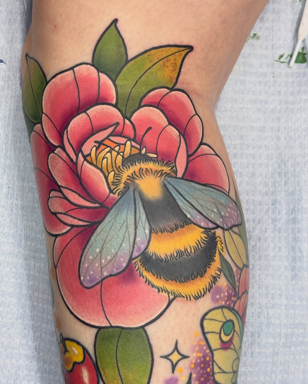 Tattoo by @chainsmokinmeg — neo_traditional, realism