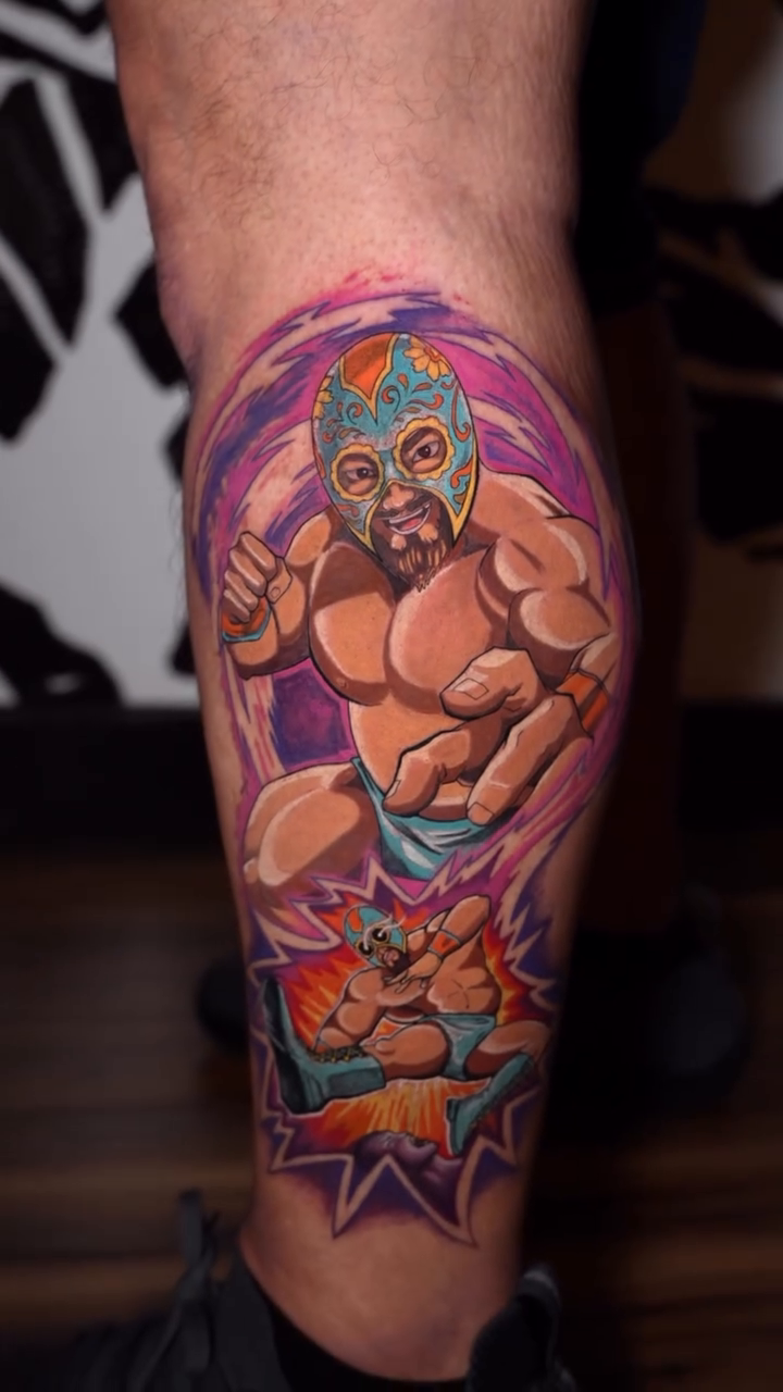 Tattoo by @bl.ink_tattooer — new_school