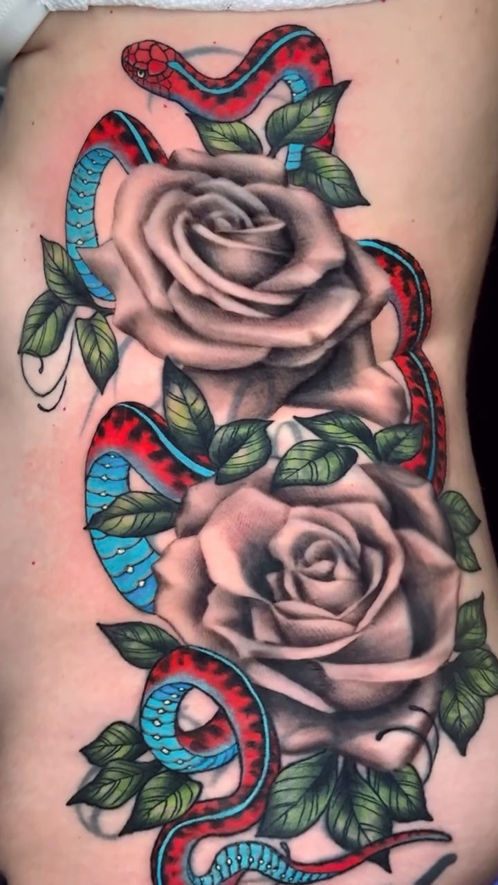 Tattoo by @robotattoos — realism, black_and_grey
