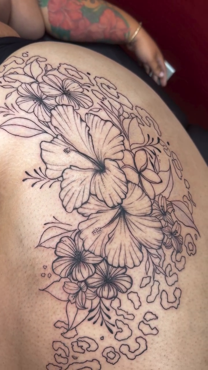 Tattoo by @zengxld.ink — japanese_irezumi, fine_line