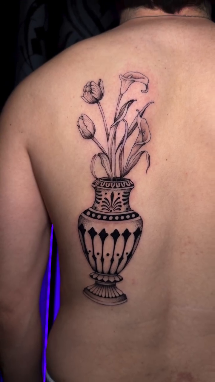 Tattoo by @tattoos_by_carrie — black_and_grey, realism