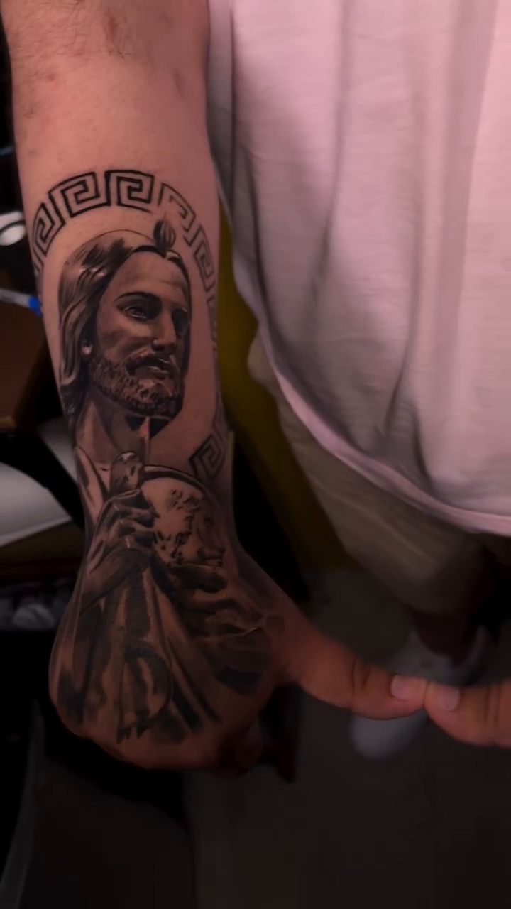 Tattoo by @getink_byjerry — realism, black_and_grey