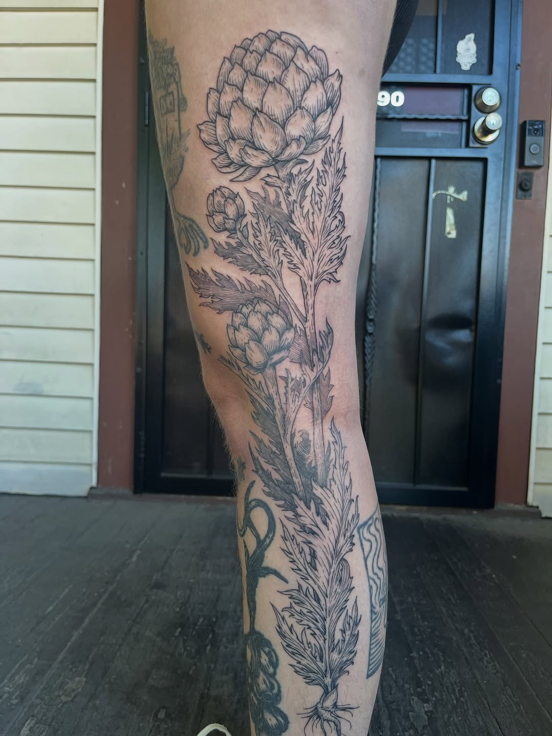 Tattoo by @vincent_espinoza_tattoo — black_and_grey, illustrative