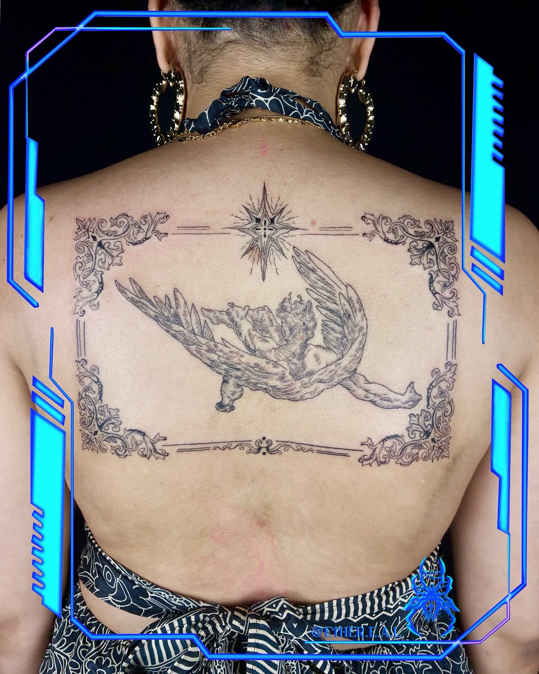 Tattoo by @ether.e.a.l β black_and_grey, ornamental