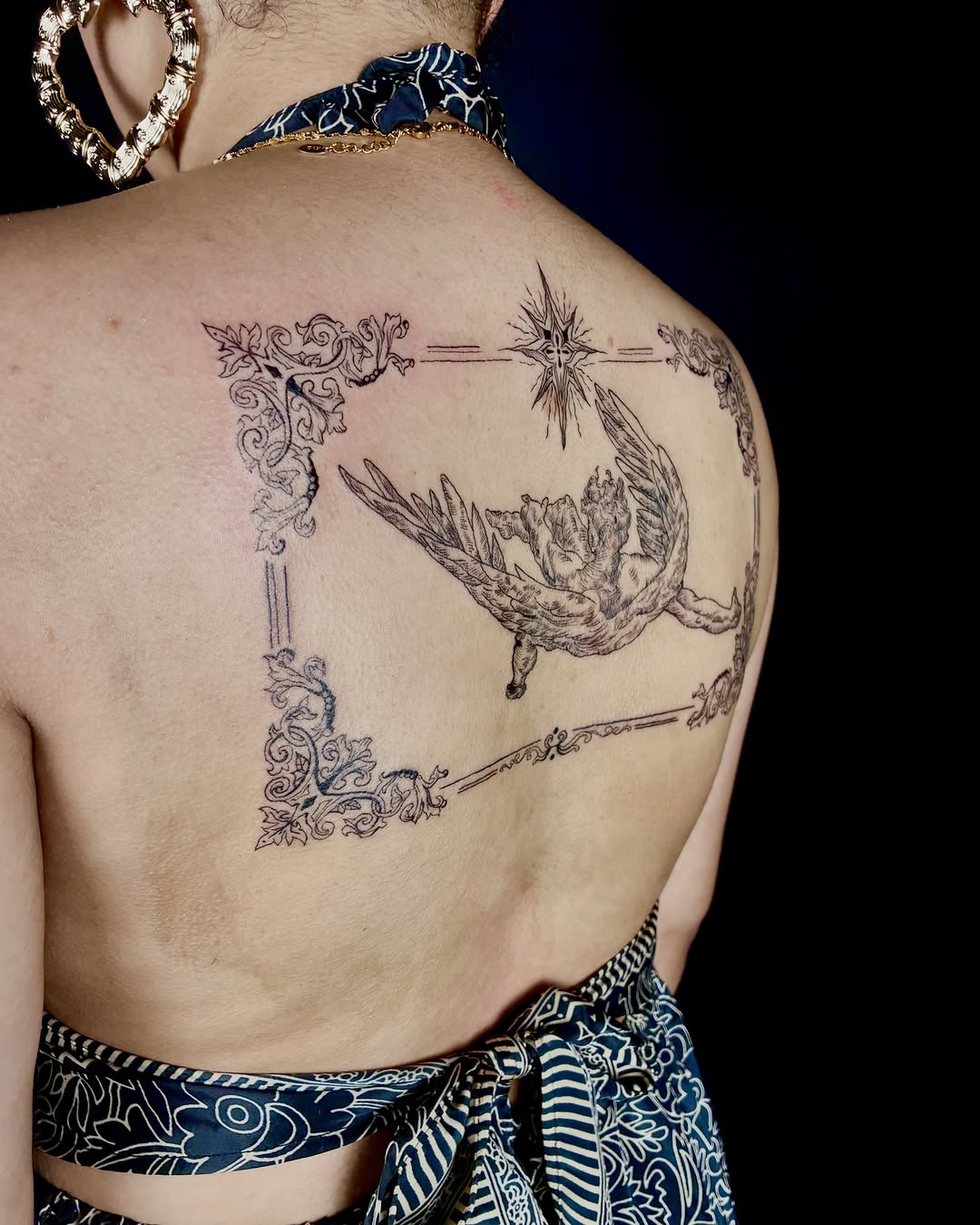 Tattoo by @ether.e.a.l β illustrative, black_and_grey