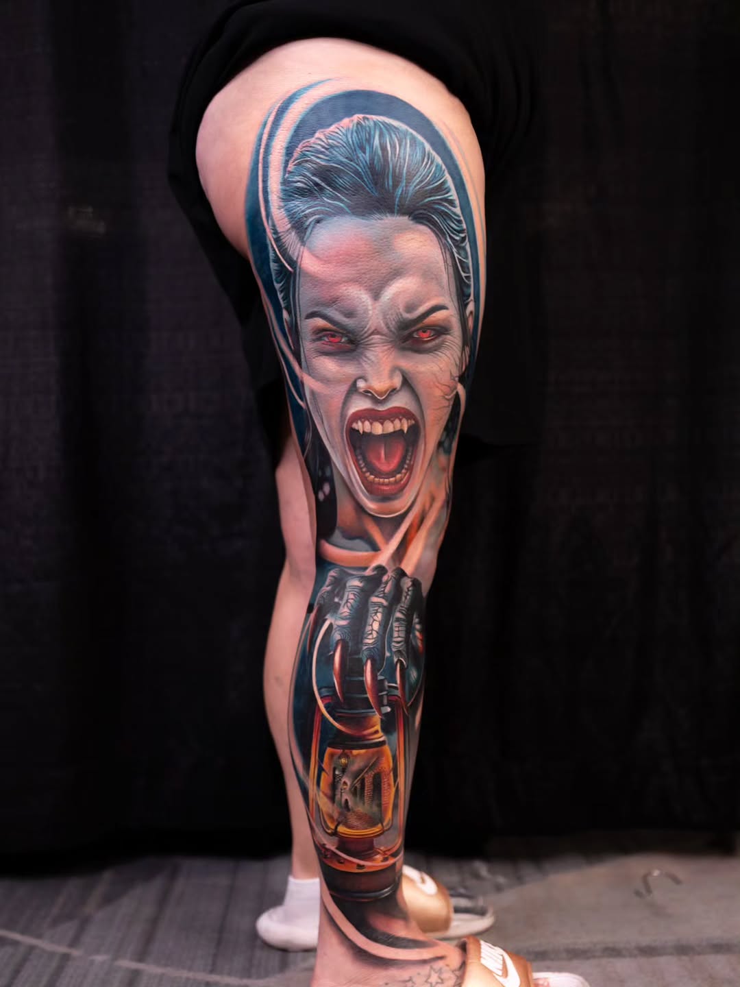 Tattoo by @rock_solid_tattoos — realism, dark_realism