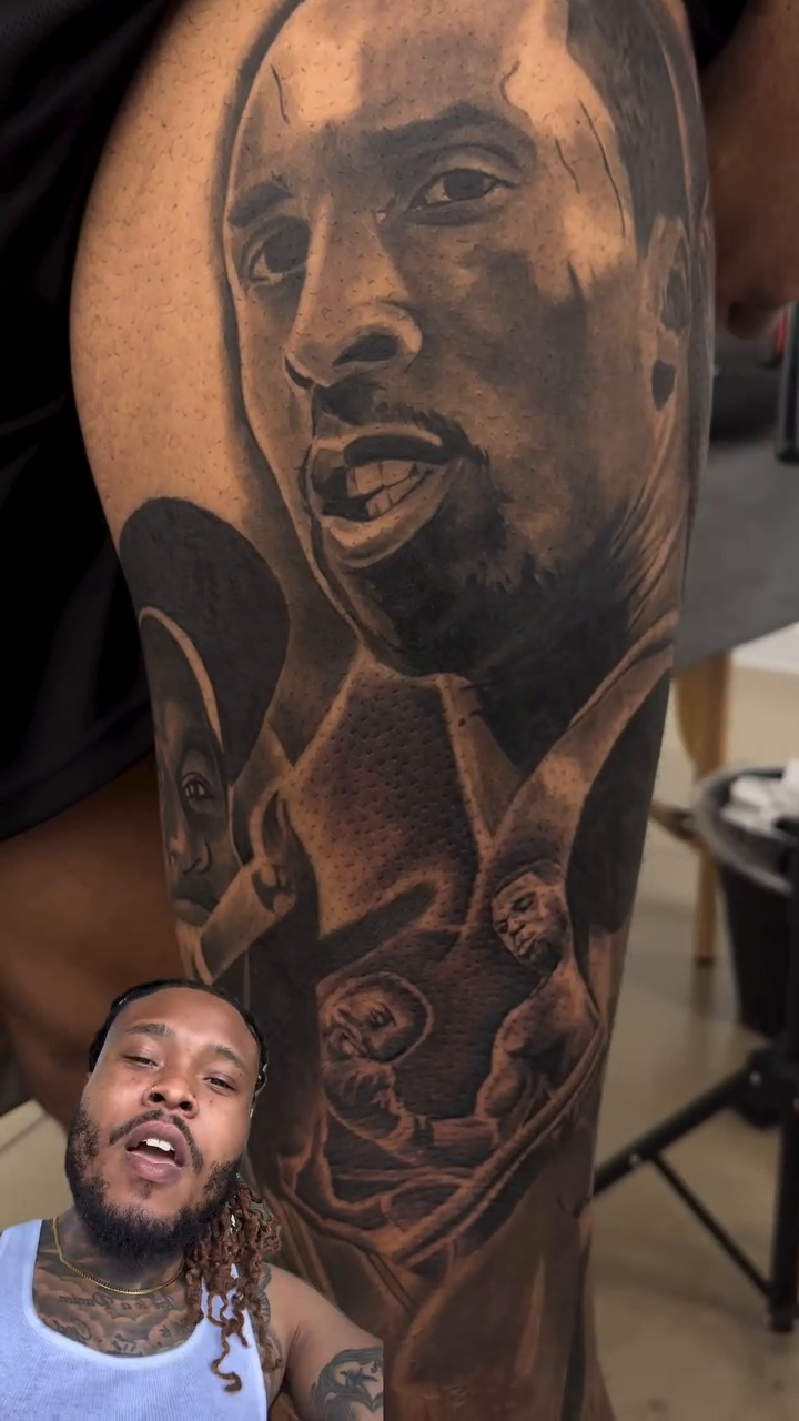 Tattoo by @dontaviousdavis_ — realism, black_and_grey
