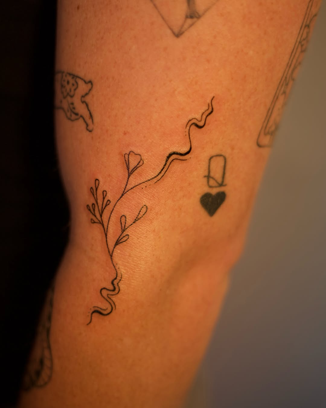 Tattoo by @gingerteatattoos — fine_line, minimalist