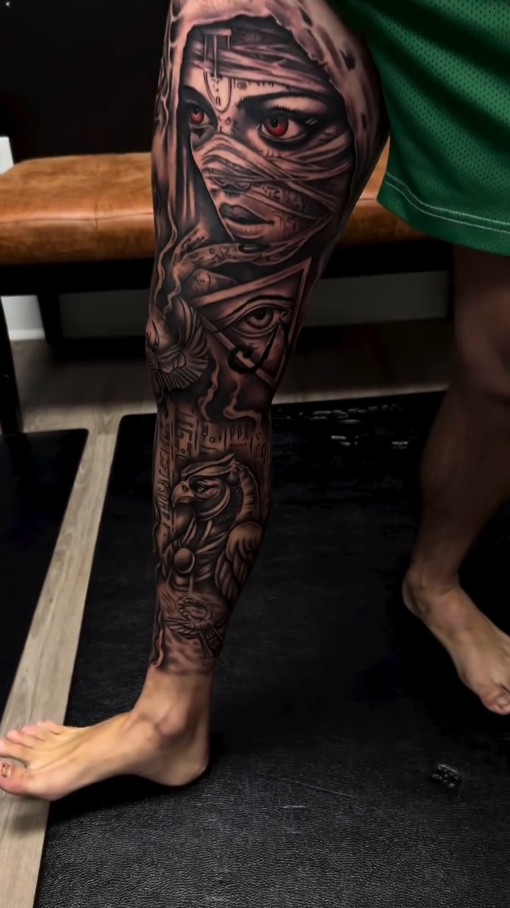 Tattoo by @two.tatted — realism, black_and_grey