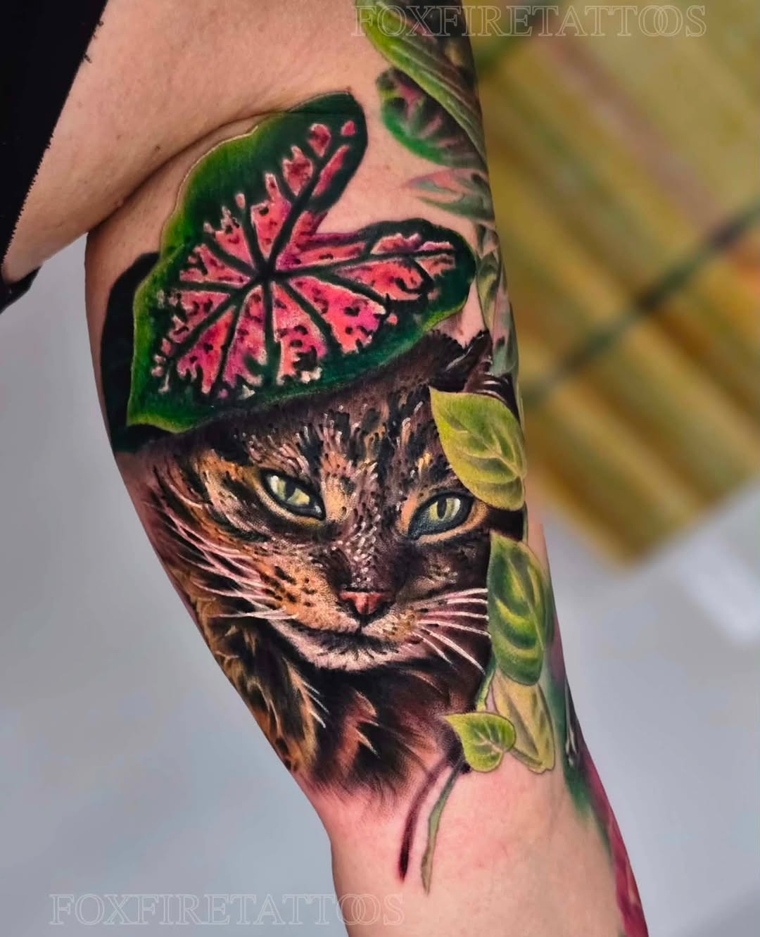 Tattoo by @foxfiretattoos — realism, black_and_grey