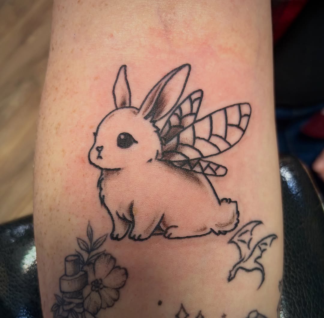 Tattoo by @reidiculous_tattoos โ illustrative, black_and_grey
