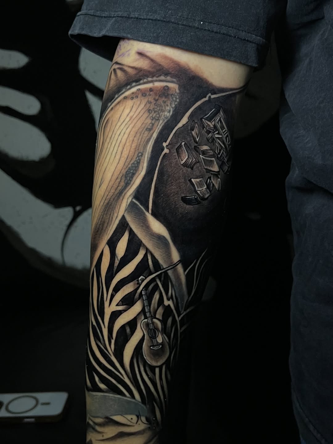 Tattoo by @wargski — realism, black_and_grey