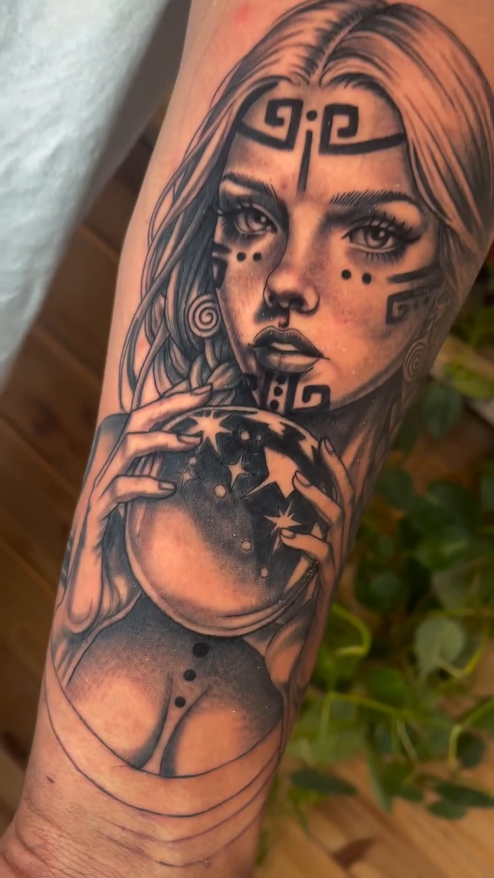Tattoo by @devzdude — black_and_grey, realism