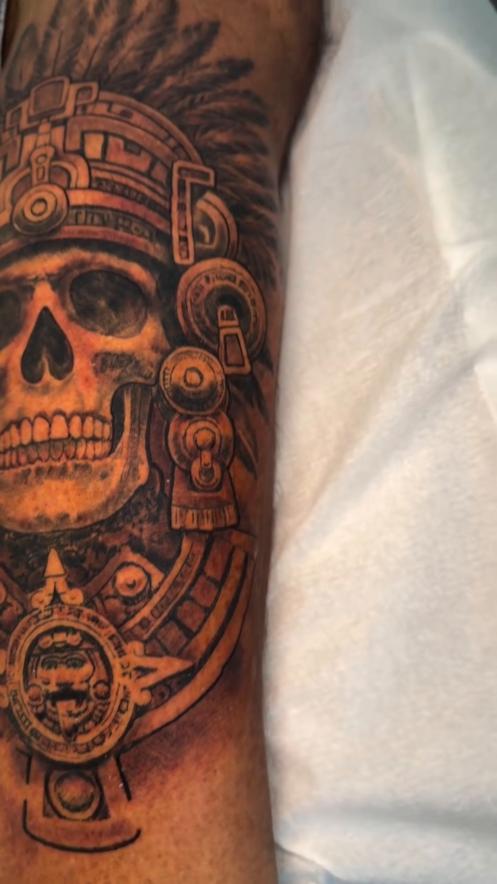 Tattoo by @deft_ink — black_and_grey, realism