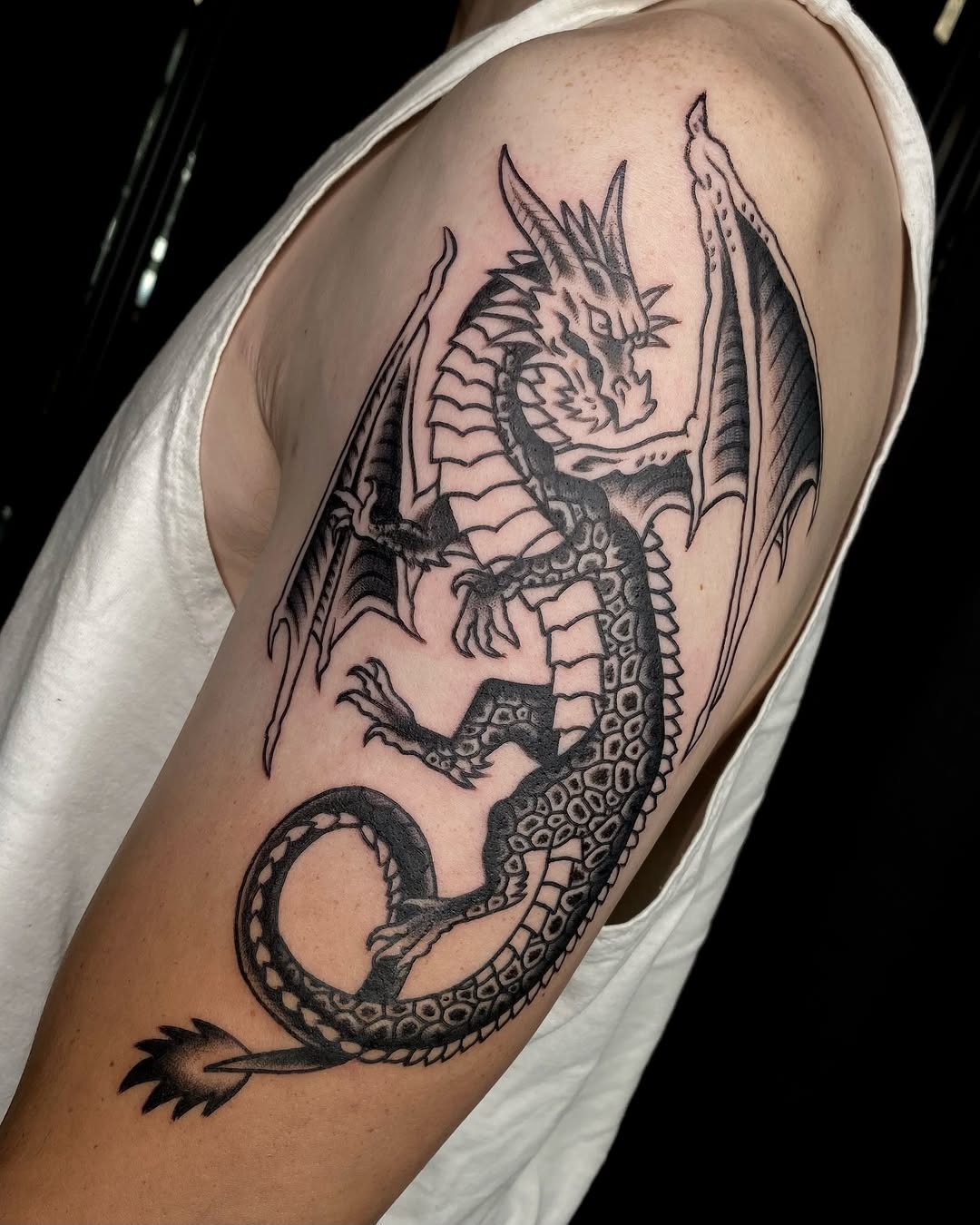 Tattoo by @morgana.sutherland — japanese_irezumi, black_and_grey