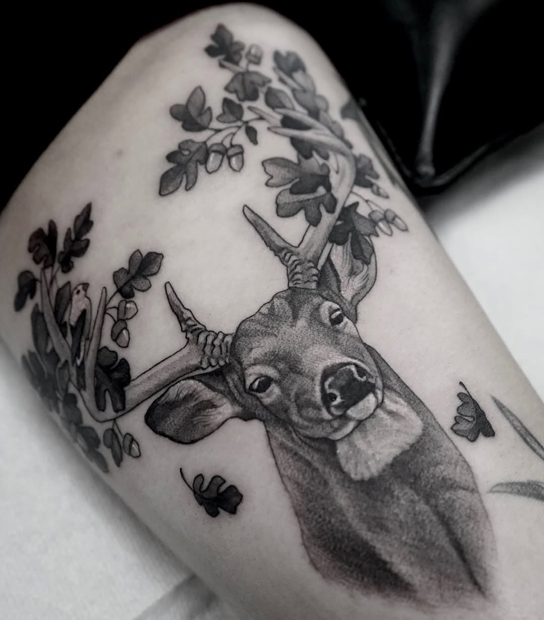 Tattoo by @tony.cruz.tattoo — realism, black_and_grey