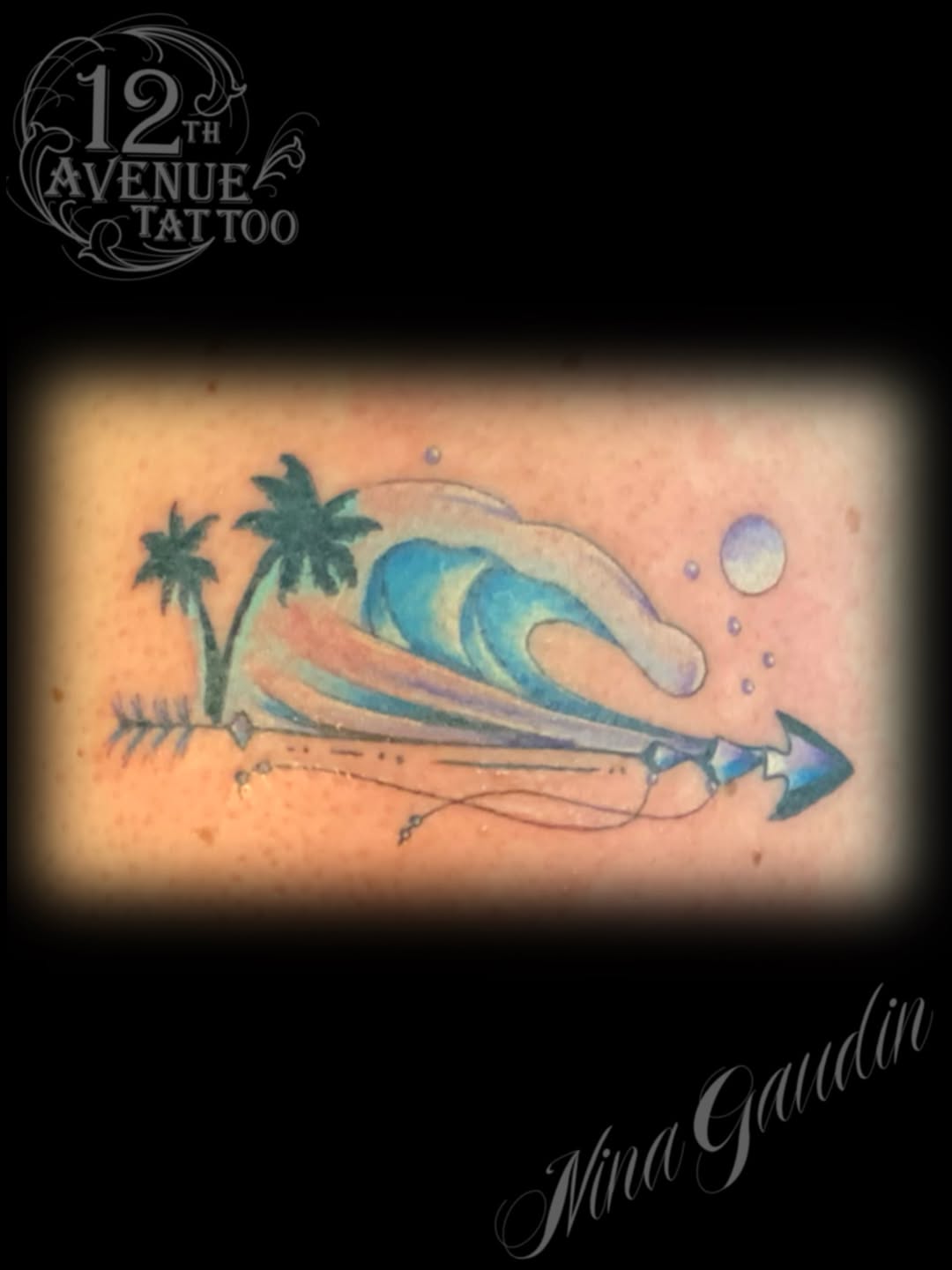 Tattoo by @tattoosbynina — fine_line, watercolor