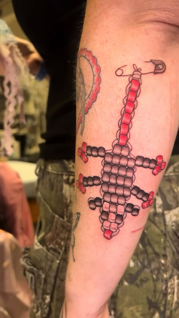 Tattoo by @tatts_n_ash โ geometric, blackwork