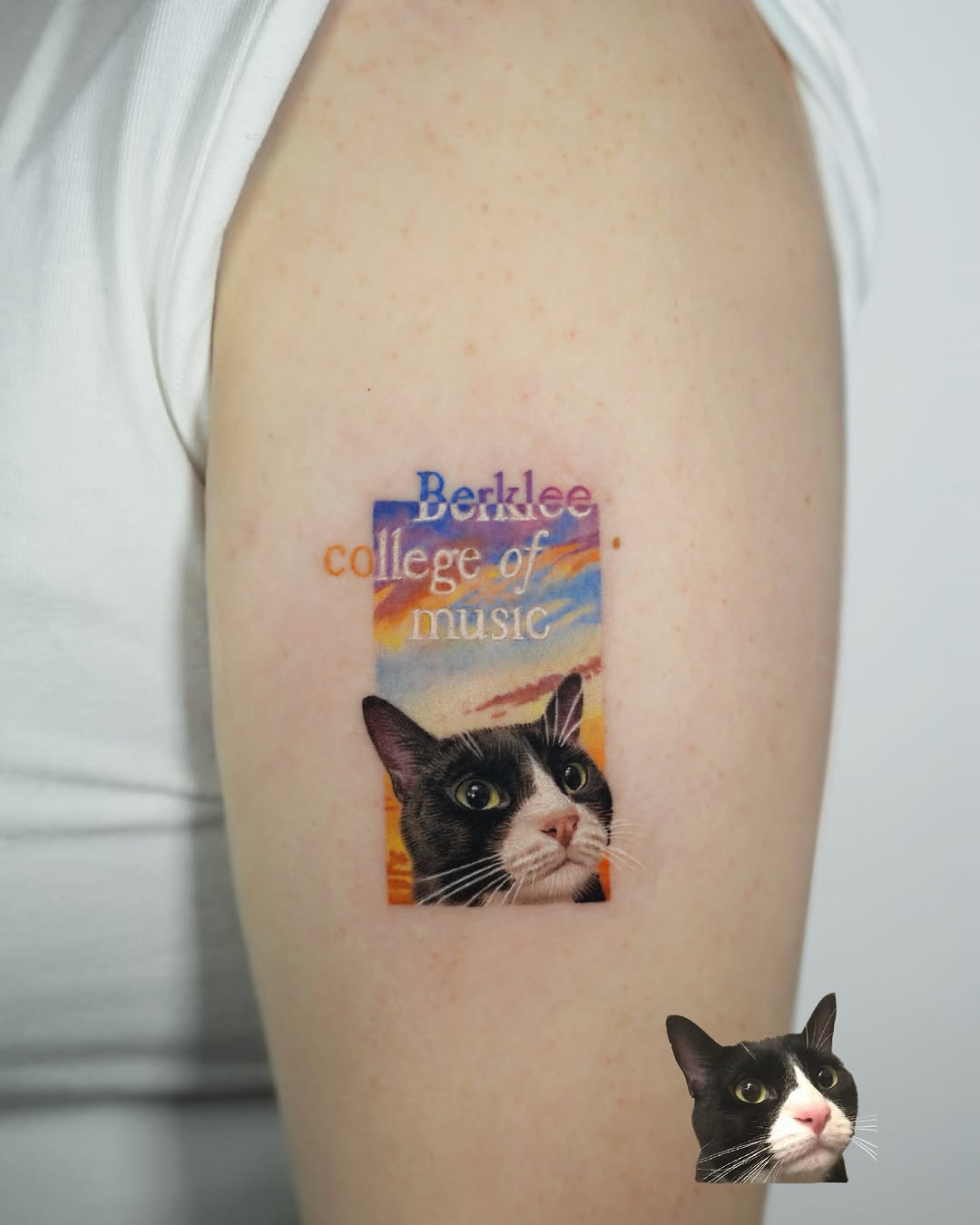 Tattoo by @inkspace_junyi — realism, lettering_script